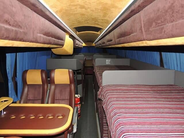 Автобус з лежачими місцями: що потрібно знати перед поїздкою